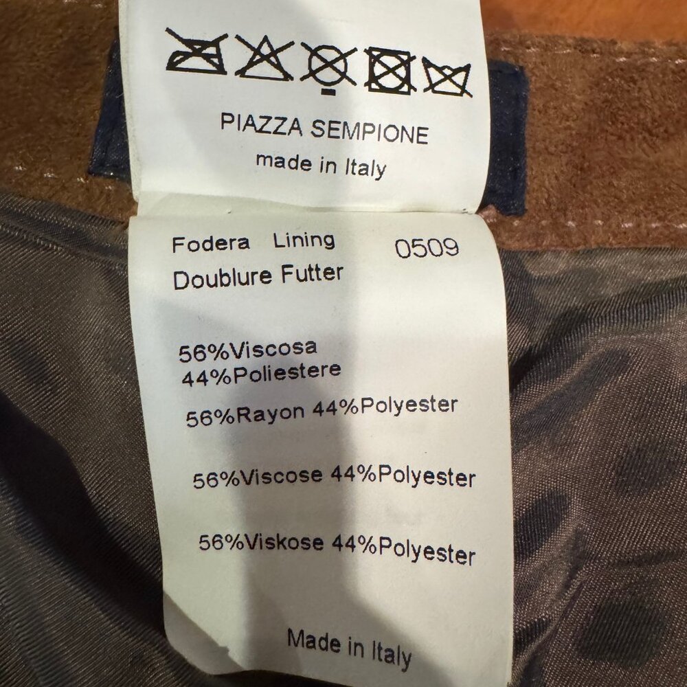 Piazza Sempione suede pants - Picture 8 of 12